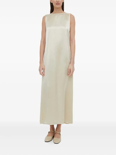  By Malene Birger Sleeveless Open-back Maxi Dress - Neutrals 