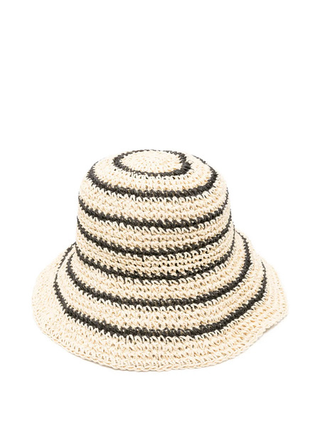  By Malene Birger Striped Sun Hat - Neutrals 
