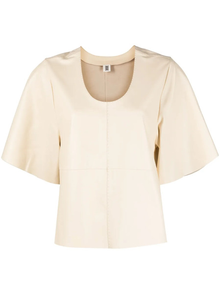  By Malene Birger Wiolas Leather Top - Neutrals 