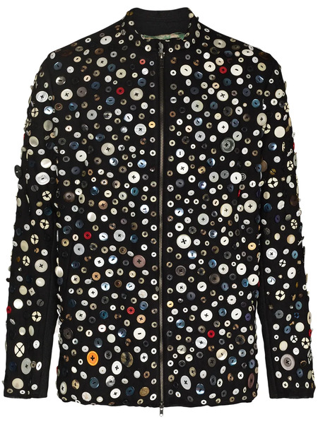  By Walid Albert Button-embellished Jacket - Black 