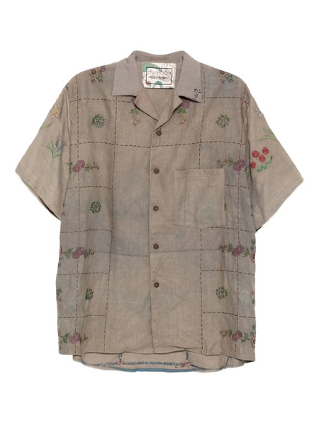  By Walid Cuban Shirt - Green 
