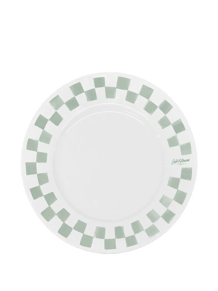  Café Kitsuné Checked Plate - White 