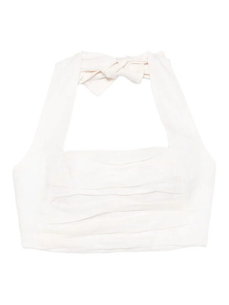  Cala De La Cruz Fiji Crop Top - Neutrals 