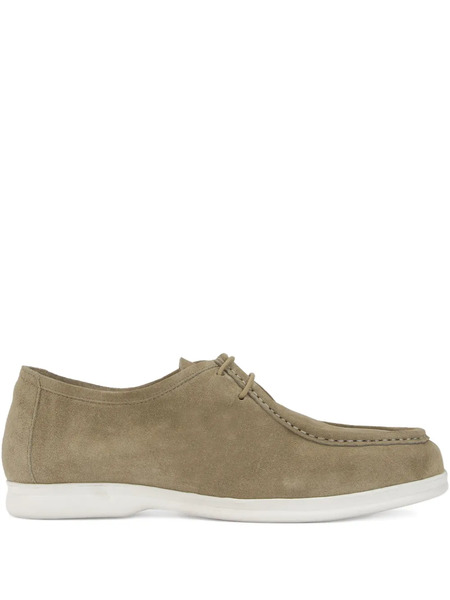  Calce Suede Lace-up Shoes - Neutrals 