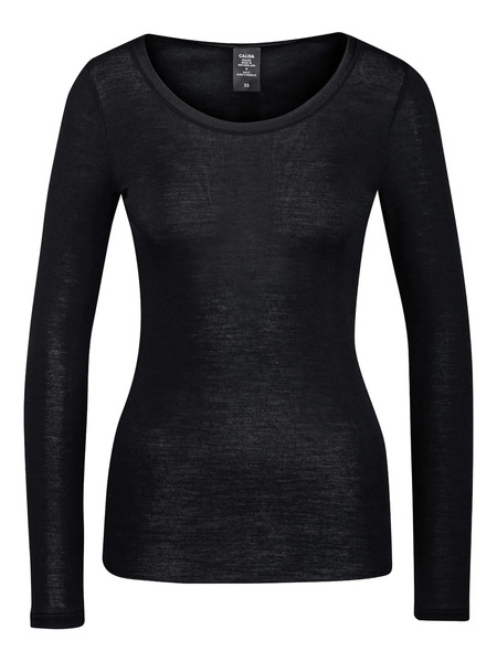  Calida Long-sleeve T-shirt - Black 