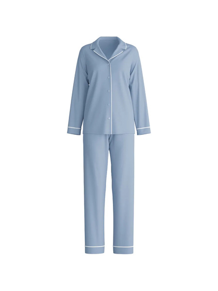  Calida Night Lovers Pyjama Set - Blue 