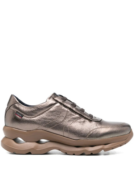 Callaghan Leather Sneakers - Brown 
