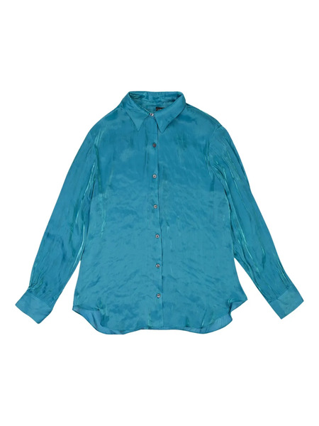  Callipygian Button-up Shirt - Blue 