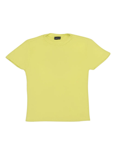  Callipygian Crew-neck T-shirt - Yellow 