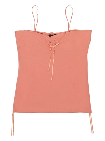  Callipygian Cropped Tank Top - Pink 