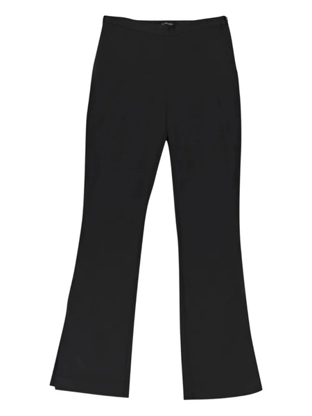  Callipygian Flared Trousers - Black 