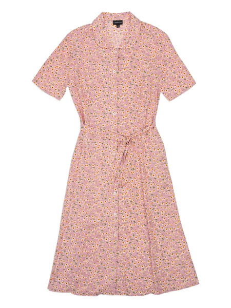  Callipygian Floral-print Dress - Pink 