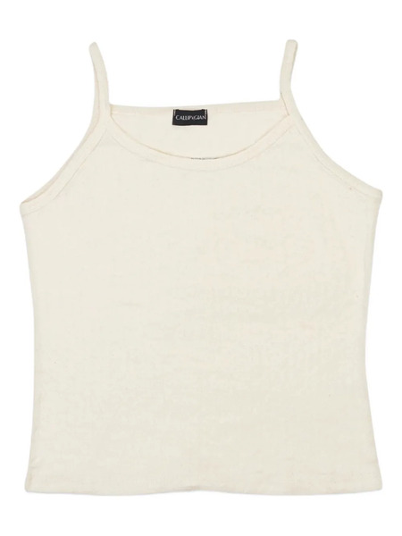  Callipygian Sleeveless Top - Neutrals 