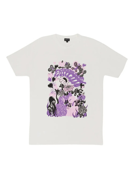  Callipygian Tiny Bunny T-shirt - White 