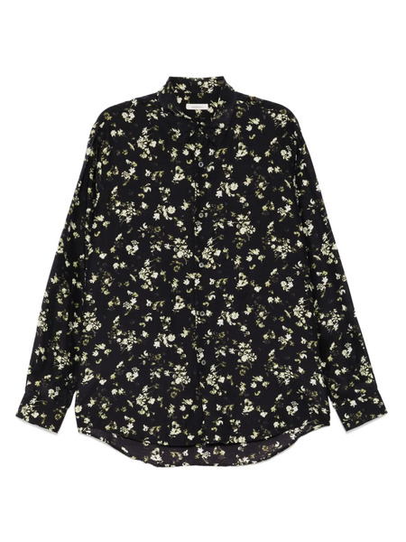  Calmlence Flower-print Shirt - Black 