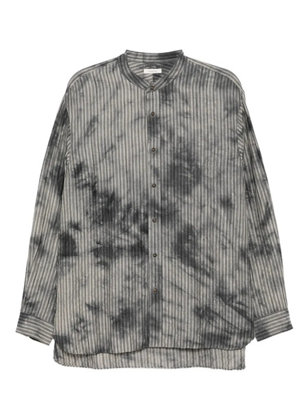  Calmlence Striped Shirt - Grey 