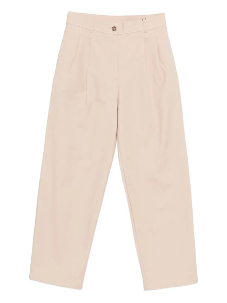  Calvin Klein Button Pleated Trousers - Neutrals 