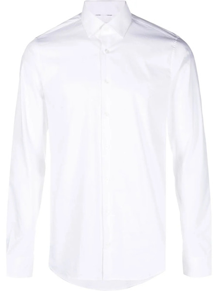  Calvin Klein Button-up Poplin Shirt - White 