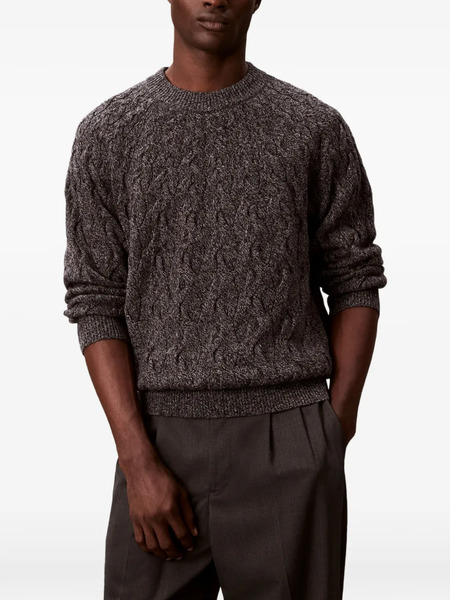  Calvin Klein Cable-knit Sweater - Grey 