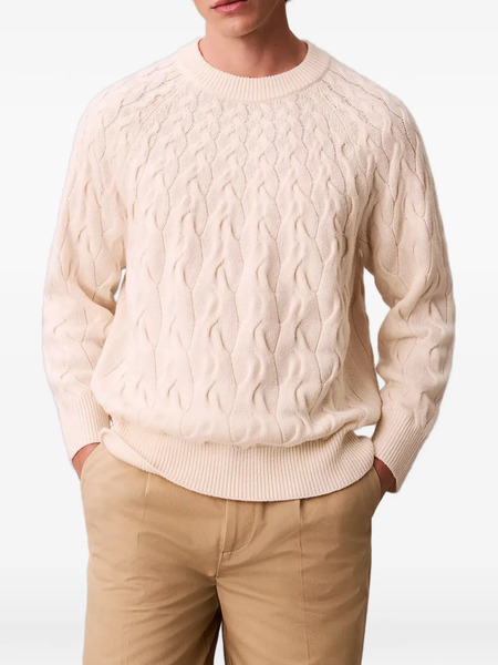  Calvin Klein Cable-knit Sweater - Neutrals 