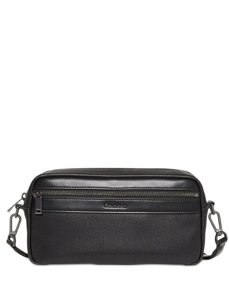  Calvin Klein Camera Zip Shoulder Bag - Black 