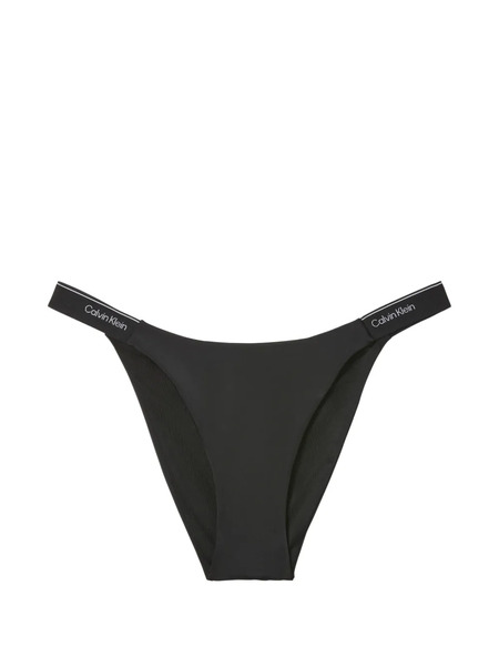  Calvin Klein Ck Icon Logo-detail Bottoms - Black 