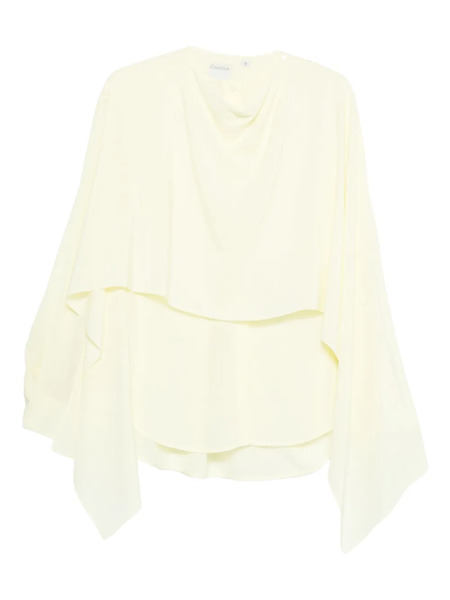  Calvin Klein Collection Kiki Layered Blouse - Yellow 