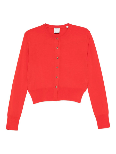  Calvin Klein Collection Lila Merino-wool Cardigan - Red 