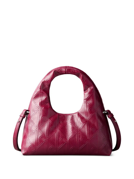  Calvin Klein Embossed Shoulder Bag - Pink 