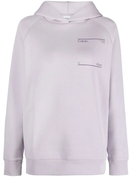  Calvin Klein Future Archive Graphic Hoodie - Purple 