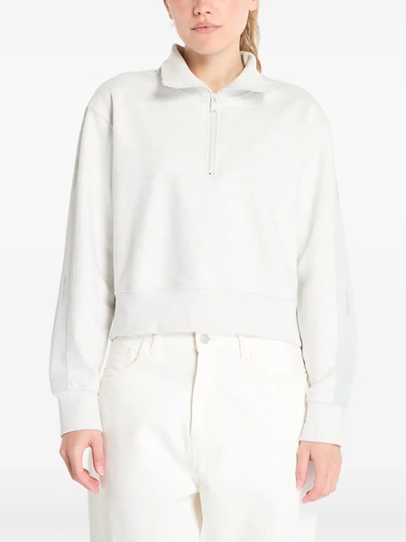  Calvin Klein Half-zipped Sweatshirt - Grey 