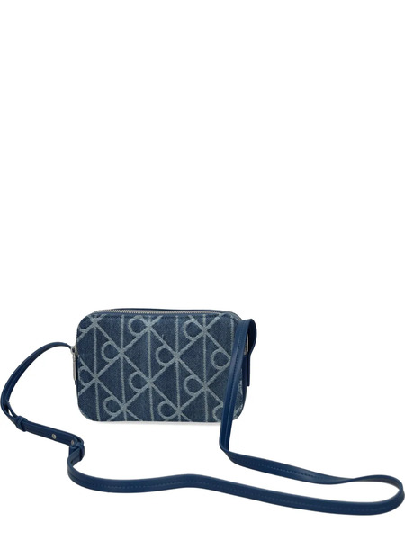  Calvin Klein Jacquard Cross Body Bag - Blue 