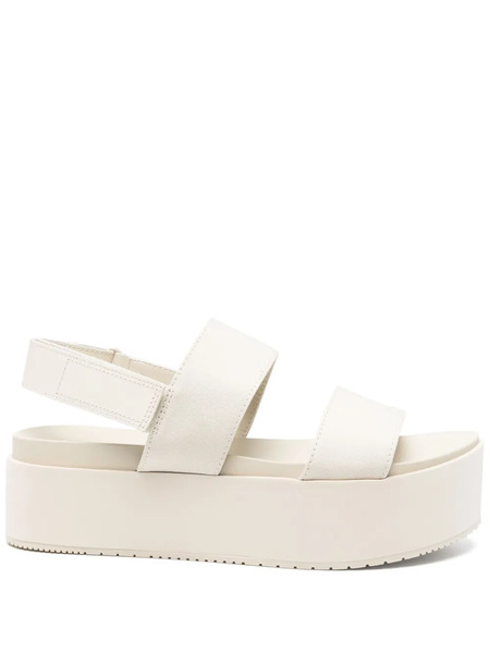  Calvin Klein Jeans Canvas Plataform Sandals - Neutrals 