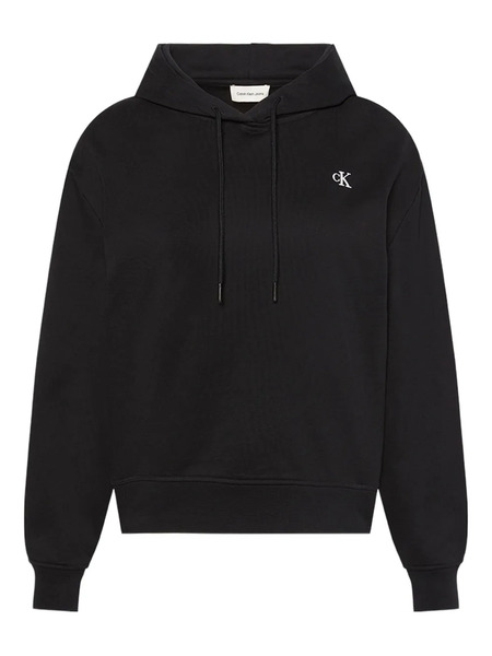 Calvin Klein Jeans Drawstring Hoodie - Black 