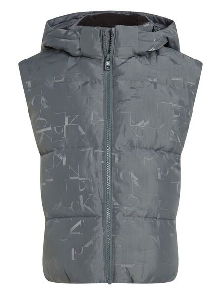  Calvin Klein Jeans Hooded Gilet - Grey 