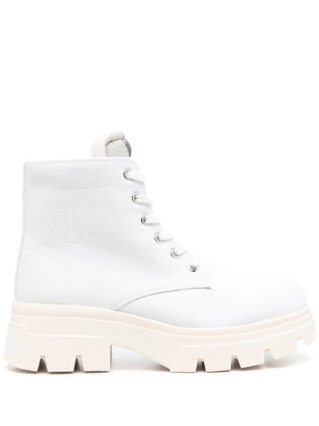  Calvin Klein Jeans Lace-up Ankle Boots - White 
