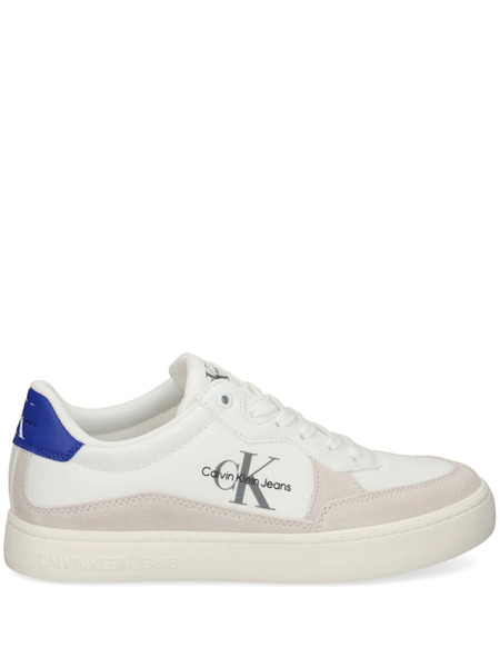  Calvin Klein Jeans Logo-embossed Sneakers - White 