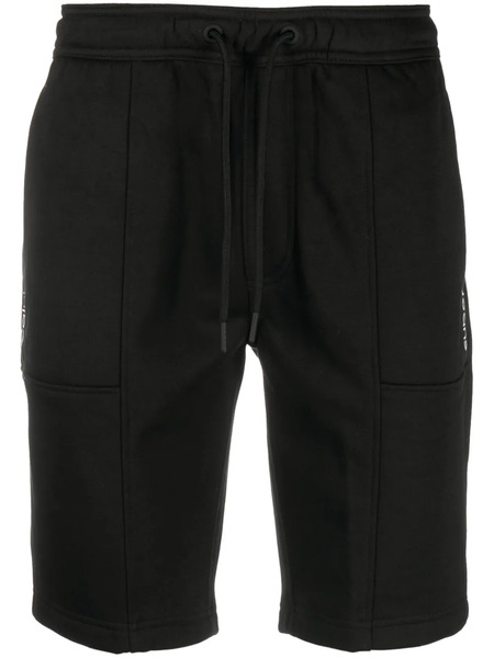 Calvin Klein Jeans Logo-print Drawstring Track Pants - Black 