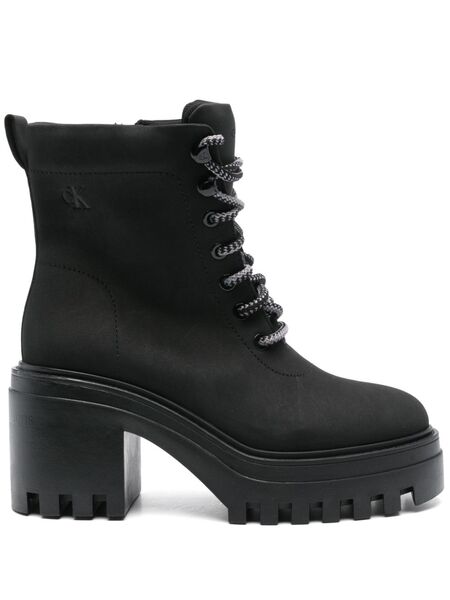  Calvin Klein Jeans 50mm Leather Boots - Black 