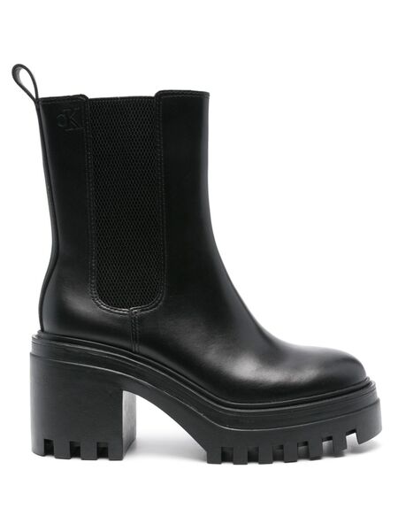  Calvin Klein Jeans 50mm Leather Boots - Black 
