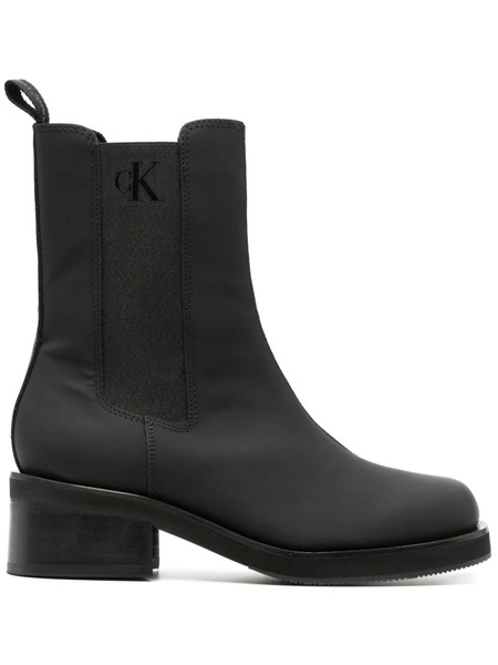  Calvin Klein Jeans 50mm Leather Chelsea Boots - Black 