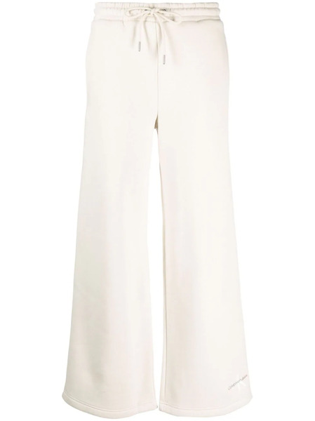  Calvin Klein Jeans Monologo Straight-leg Trousers - Neutrals 