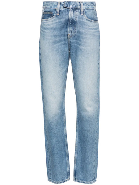  Calvin Klein Jeans Slim-cut Cotton Jeans - Blue 