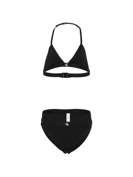  Calvin Klein Kids Logo Bikini - Black 