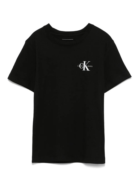  Calvin Klein Kids Logo-print T-shirt - Black 
