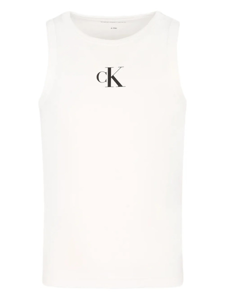  Calvin Klein Kids Logo-print Tank Top - White 