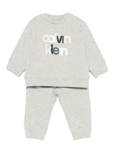  Calvin Klein Kids Logo-print Tracksuit - Grey 