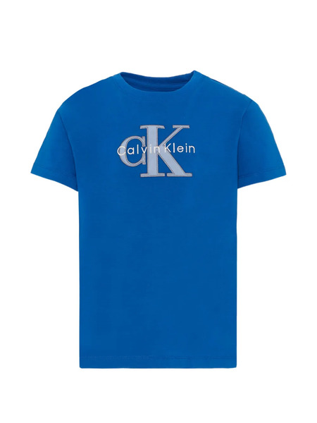  Calvin Klein Kids Logo T-shirt - Blue 