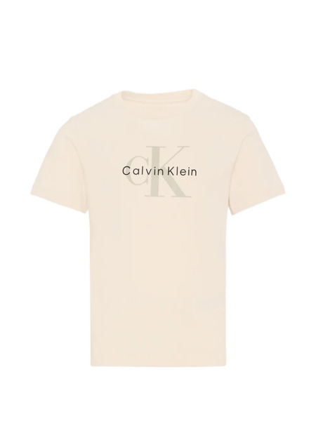  Calvin Klein Kids Logo T-shirt - Neutrals 