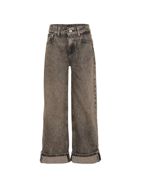  Calvin Klein Kids Rolled-cuff Jeans - Grey 